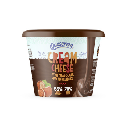 QUESCREM Chocolate & Hazelnuts 150g