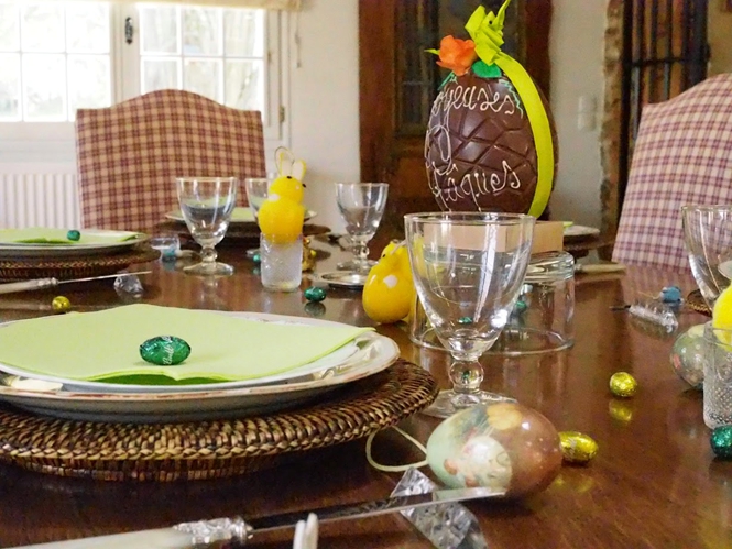 復活祭のテーブル