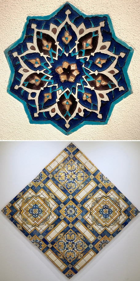 国立アズレージョ美術館(Museu Nacional do Azulejo)にて
