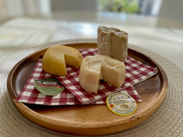 ポルトガルのケイジョ（チーズ）3種