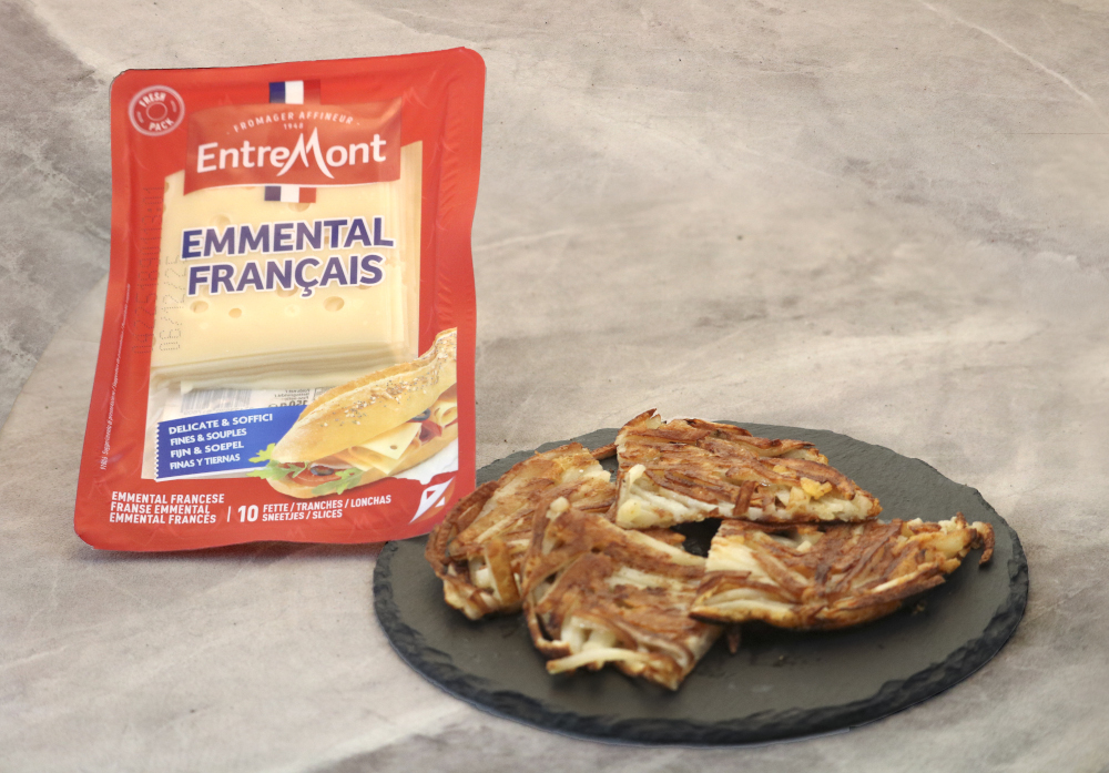 エメンタールチーズガレット